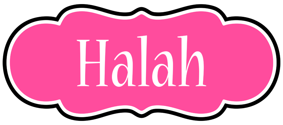 Halah invitation logo