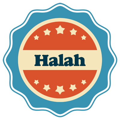 Halah labels logo