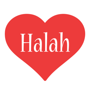 Halah love logo