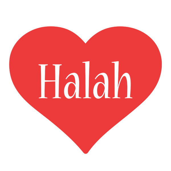 Halah love logo