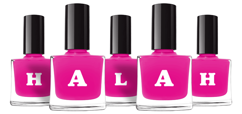 Halah nails logo