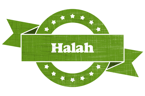Halah natural logo