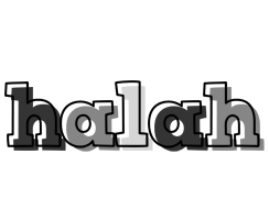 Halah night logo