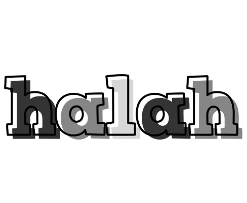 Halah night logo