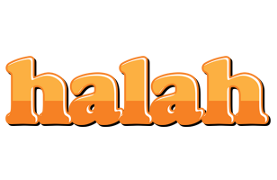 Halah orange logo