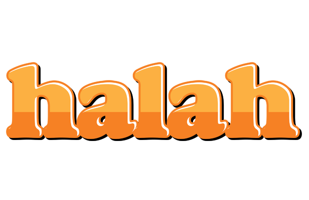 Halah orange logo