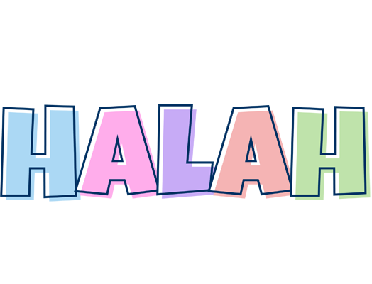 Halah pastel logo