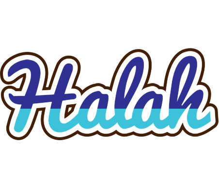 Halah raining logo