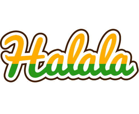 Halala banana logo