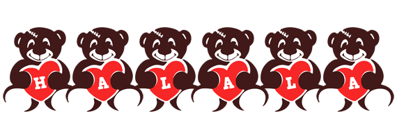 Halala bear logo