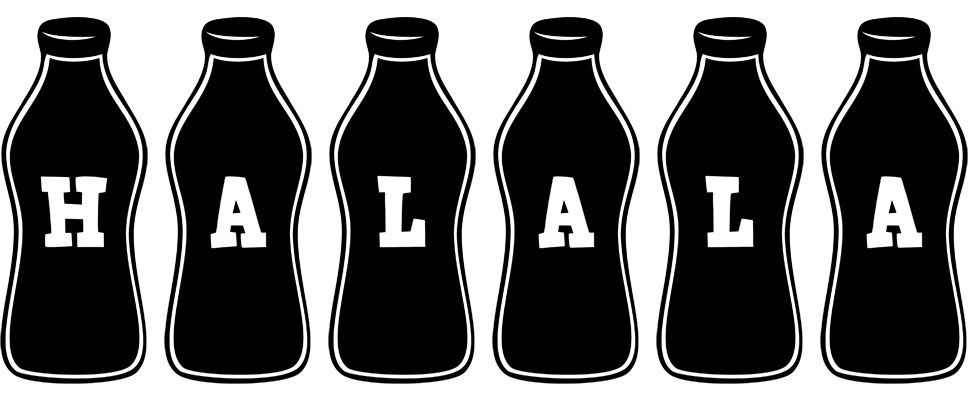 Halala bottle logo