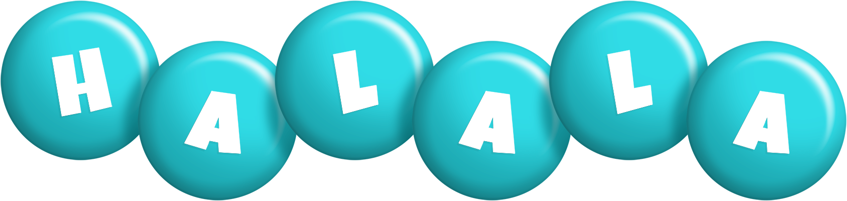 Halala candy-azur logo