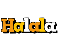 Halala cartoon logo