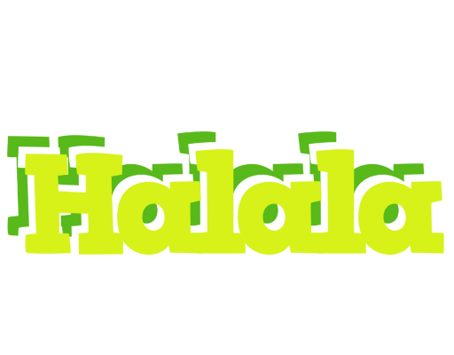 Halala citrus logo