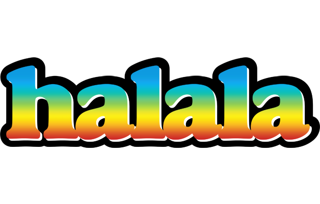 Halala color logo