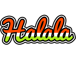 Halala exotic logo