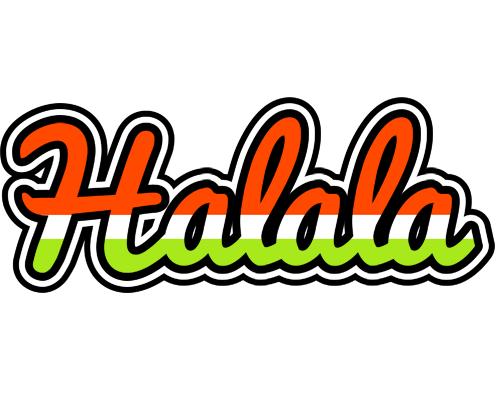 Halala exotic logo