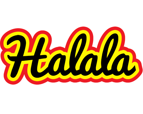 Halala flaming logo