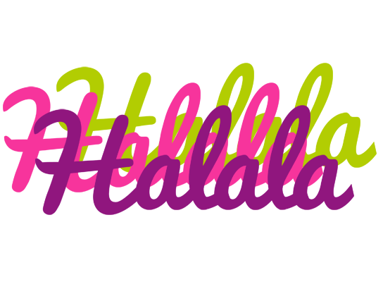 Halala flowers logo