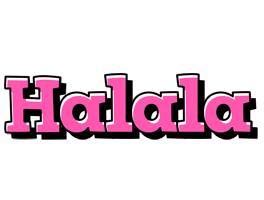 Halala girlish logo