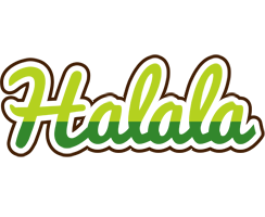 Halala golfing logo