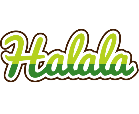 Halala golfing logo