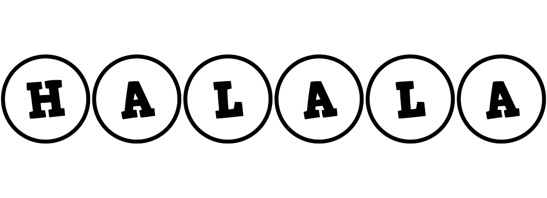 Halala handy logo