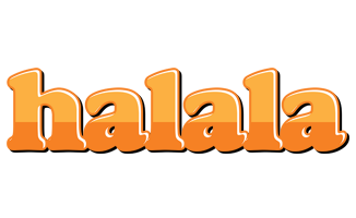 Halala orange logo