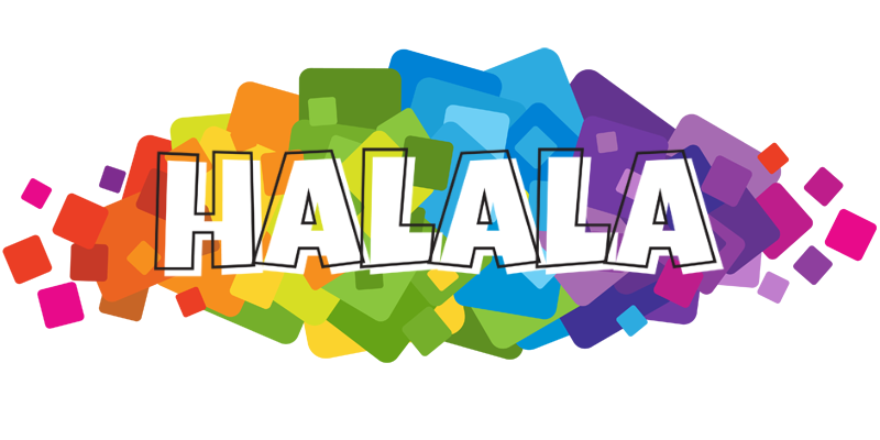 Halala pixels logo