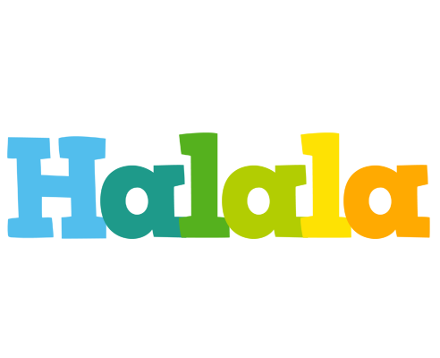 Halala rainbows logo