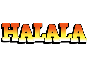 Halala sunset logo