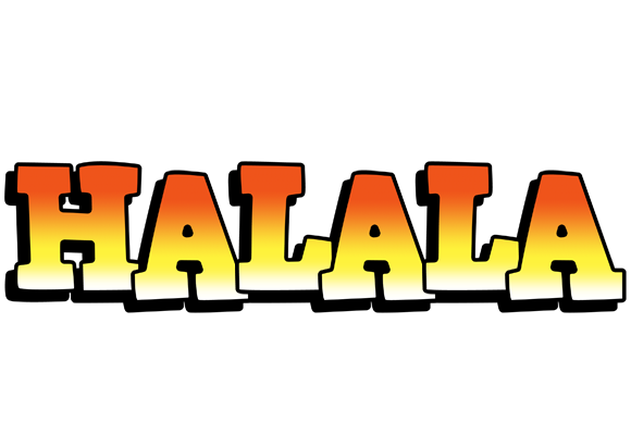 Halala sunset logo