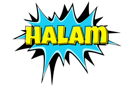 Halam amazing logo