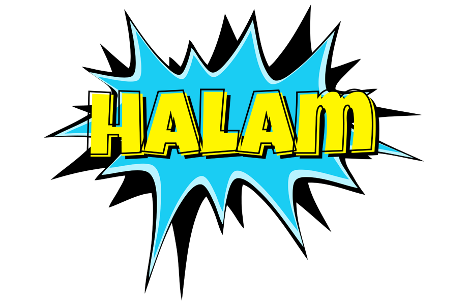 Halam amazing logo