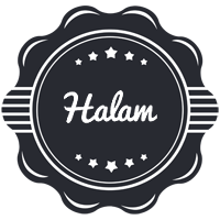 Halam badge logo