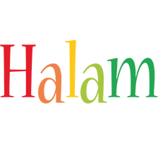 Halam birthday logo