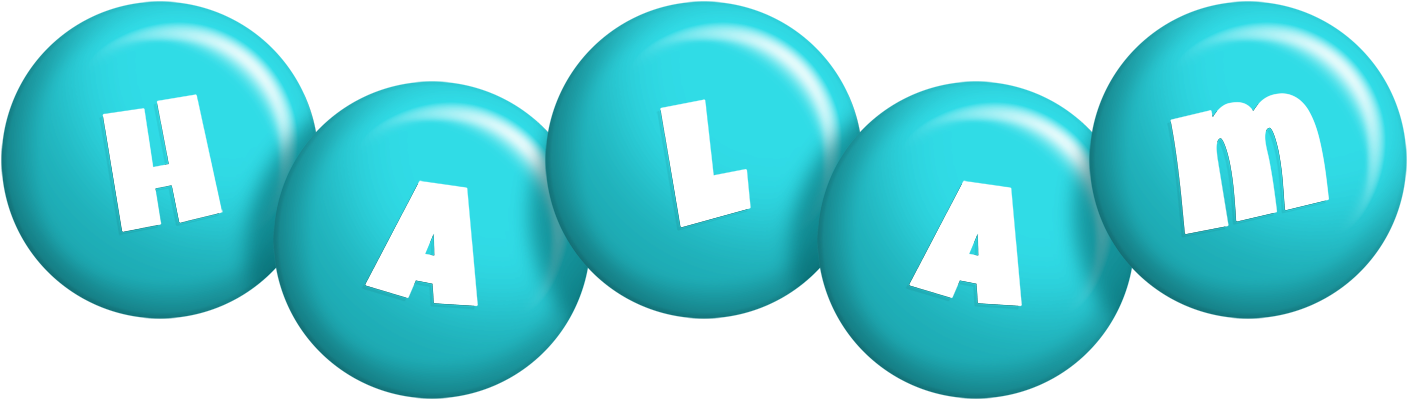 Halam candy-azur logo