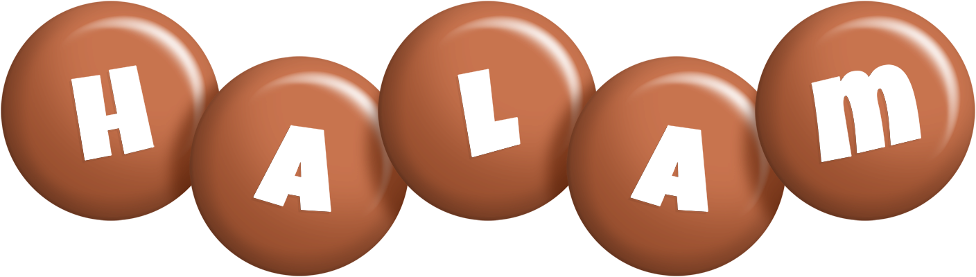 Halam candy-brown logo