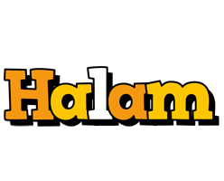 Halam cartoon logo