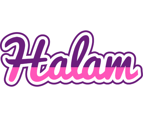 Halam cheerful logo