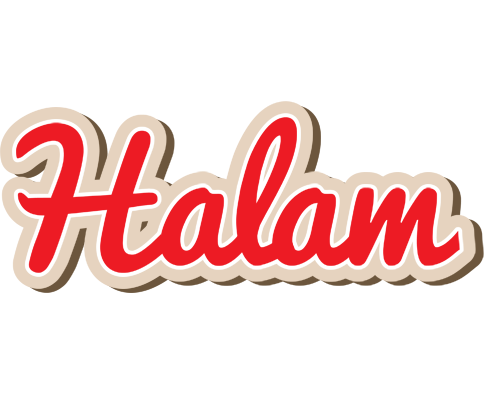 Halam chocolate logo