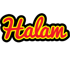 Halam fireman logo