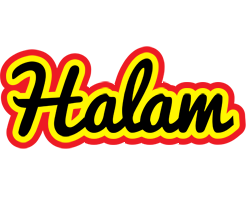 Halam flaming logo