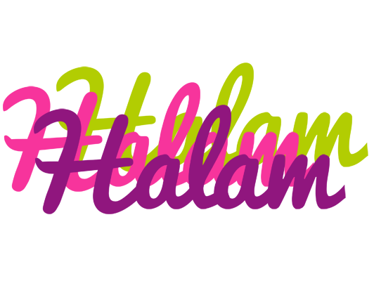 Halam flowers logo