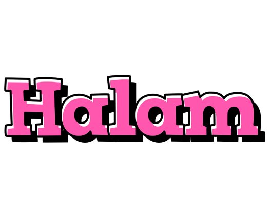 Halam girlish logo