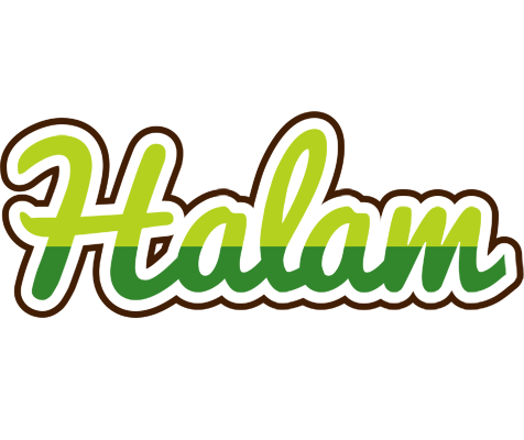 Halam golfing logo
