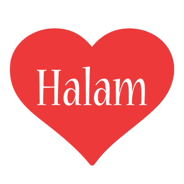 Halam love logo