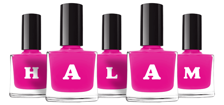 Halam nails logo