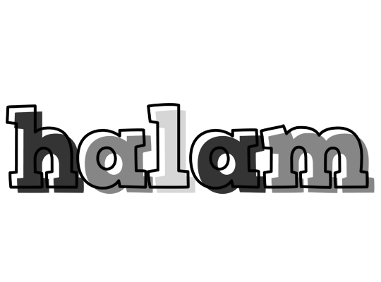 Halam night logo