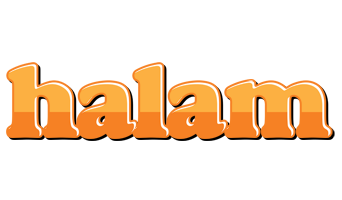 Halam orange logo